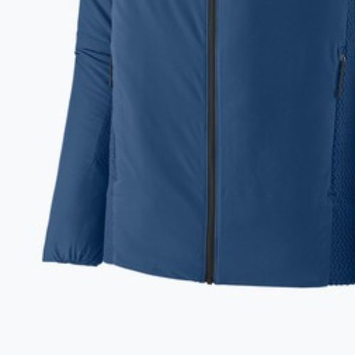 Pánska hybridná bunda Patagonia Nano-Air Light Hybrid Hoody smolder blue