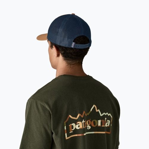 Šiltovka Patagonia P-6 Logo LoPro Trucker talon gold