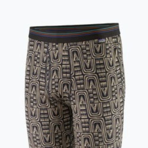 Pánske termo nohavice Patagonia Cap Mid Weight Bottoms flow/sunken blue