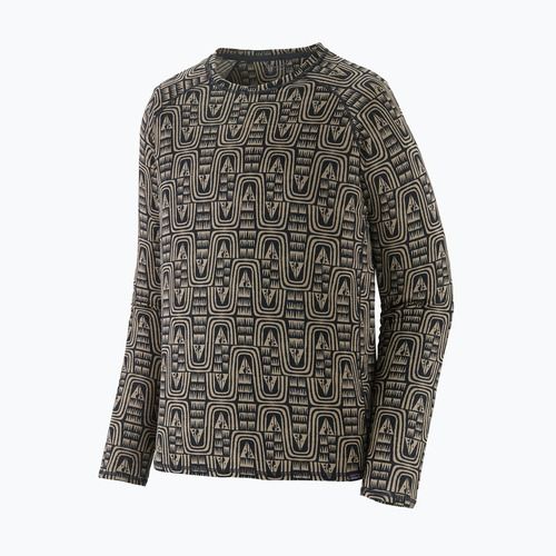 Pánske termo tričko longsleeve Patagonia Cap Mid Weight Crew flow / sunken blue