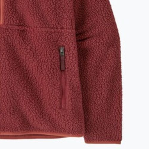 Dámska fleece mikina Patagonia Retro Pile Marsupial sequoia red