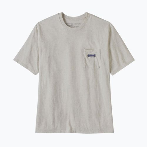 Pánske tričko Patagonia Daily Pocket Tee birch white