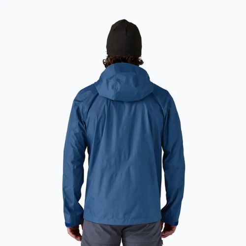 Pánska bunda do dažďa Patagonia Torrentshell 3L Rain clement blue