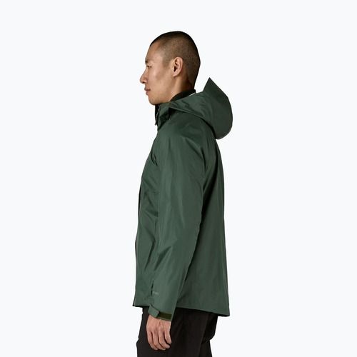 Pánska bunda do dažďa Patagonia Torrentshell 3L Rain old growth green