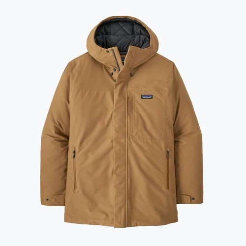 Pánska páperová bunda Patagonia Windshadow Parka deer brown