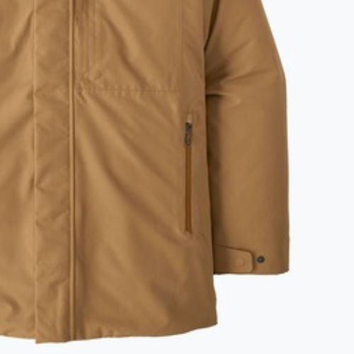Pánska páperová bunda Patagonia Windshadow Parka deer brown