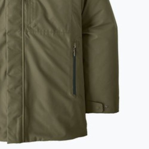 Pánska páperová bunda Patagonia Windshadow Parka basin green