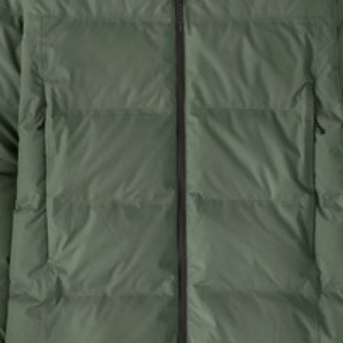 Pánsky páperový kabát Patagonia Jackson Glacier Parka old growth green
