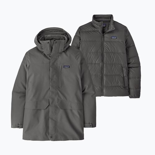 Pánska bunda 3v1 Patagonia Tres 3-in-1 Parka forge grey