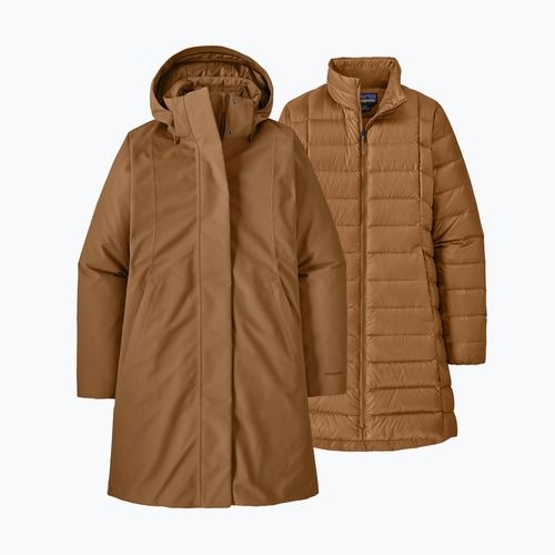 Dámska bunda 3v1 Patagonia Tres 3-in-1 Parka deer brown