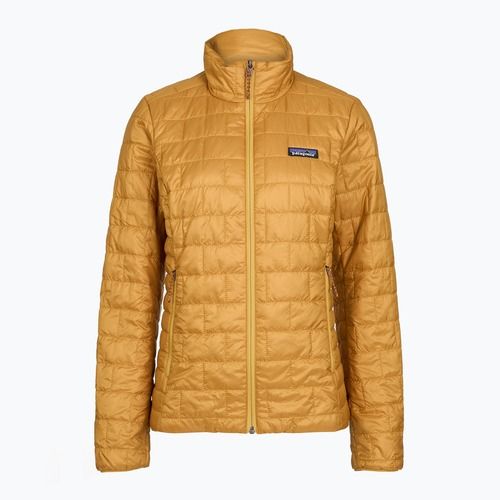 Dámska zateplená bunda Patagonia Nano Puff smolder talon gold