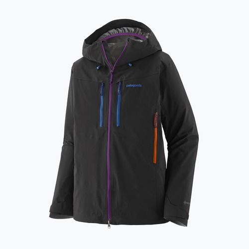 Pánska bunda do dažďa Patagonia Pluma Pro black