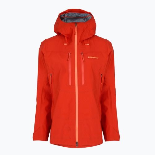 Dámska bunda do dažďa Patagonia Pluma Pro sizzle red