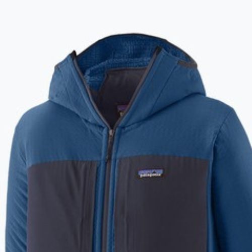 Pánska softshellová bunda Patagonia R2 TechFace Hoody clement blue