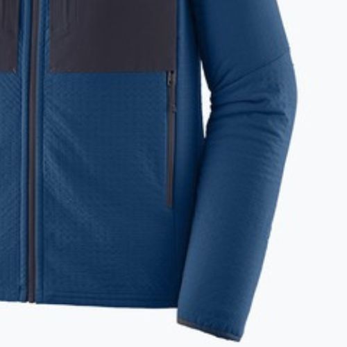 Pánska softshellová bunda Patagonia R2 TechFace Hoody clement blue