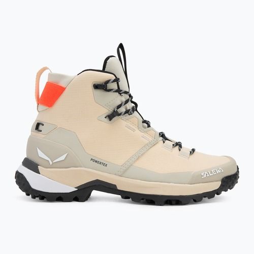 Dámske trekingové topánky Salewa Puez 2 Mid Ptx oatmeal/oatmeal