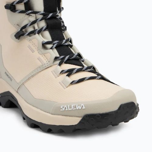 Dámske trekingové topánky Salewa Puez 2 Mid Ptx oatmeal/oatmeal