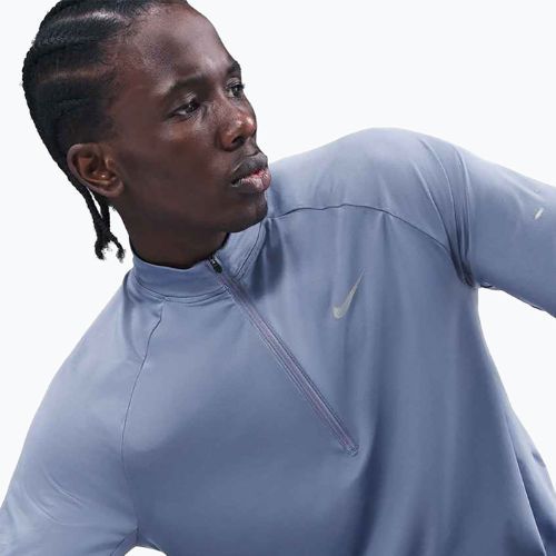 Pánska bežecká mikina Nike Stride 1/4 Zip Dri-Fit world indigo