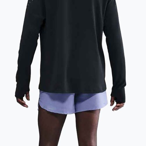 Pánske bežecké tričko longsleeve Nike Stride Dri-Fit Waffle Crew black