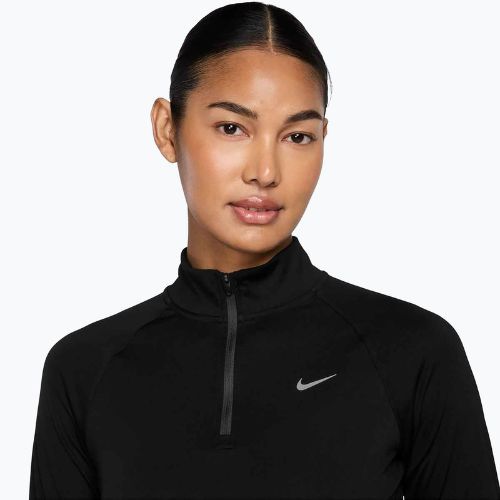 Dámska bežecká mikina Nike Tempo Dri-Fit 1 / 4 Zip black