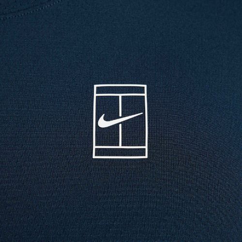 Pánske tenisové tričko Nike Court Dri-Fit Advantage armory navy / white