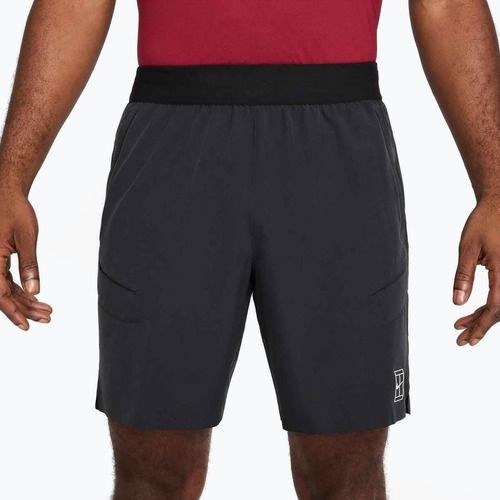 Pánske tenisové šortky Nike Court Dri-Fit Advantage 8" čierne/biele