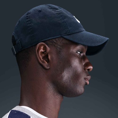 Šiltovka Nike Club Unstructured Futura Wash obsidian/white