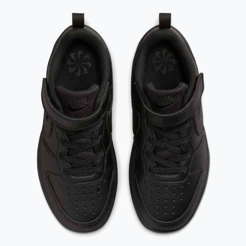 Detské topánky Nike Court Borough Low Recraft black/black/black