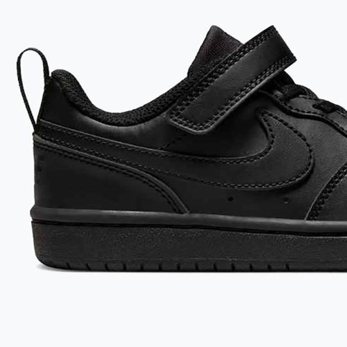Detské topánky Nike Court Borough Low Recraft black/black/black