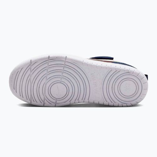 Detské topánky Nike Court Borough Low Recraft dark team red/soft pearl/midnight navy