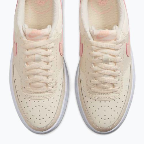 Dámske topánky Nike Court Vision Alta pale ivory/washed coral/white