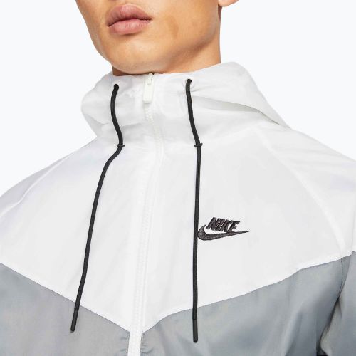 Pánska bunda Nike Sportswear Windrunner smoke grey/white/smoke grey/black