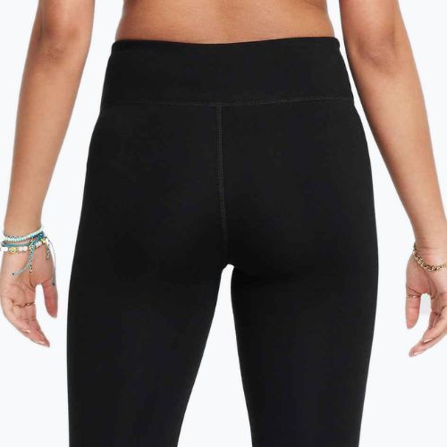 Detské legíny Nike Sportswear Classic High-Waisted black/white