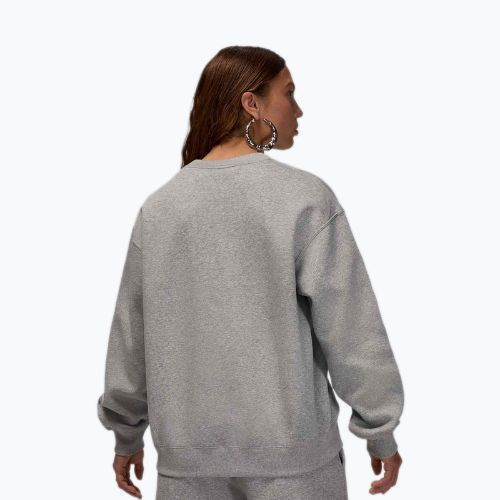 Dámska mikina Jordan Brooklyn Fleece dark grey heather/white