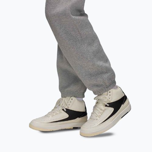Dámske nohavice  Jordan Brooklyn Fleece dark grey heather/white