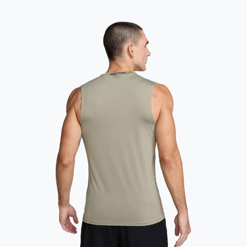 Pánske tréningové tričko Nike Pro Dri-Fit Sleeveless Top light army/black