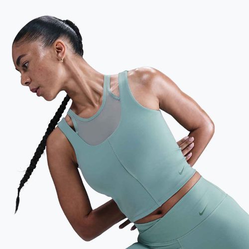 Dámsky tréningový top Nike One Fitted Dri-Fit Cropped Tank cannon/bicoastal