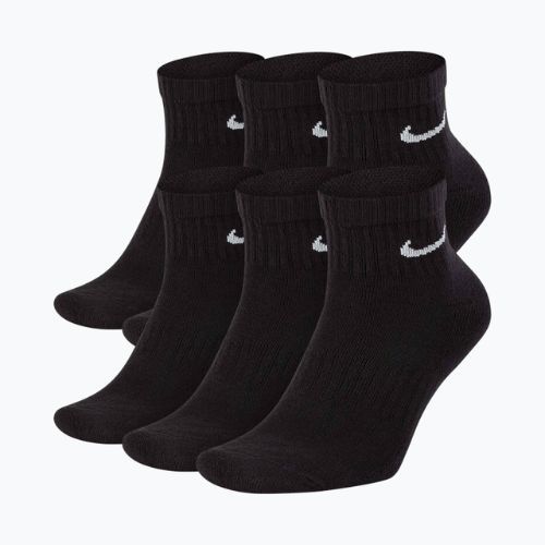 Ponožky Nike Everyday Cushioned 6 párov  black/white