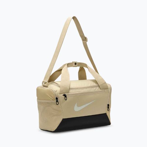 Tréningová taška Nike Brasilia 9.5 Duffle 25 l desert khaki/black/sail