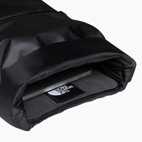 Pánsky mestský batoh The North Face Base Camp Voyager Rolltop 25 l black/asphalt grey