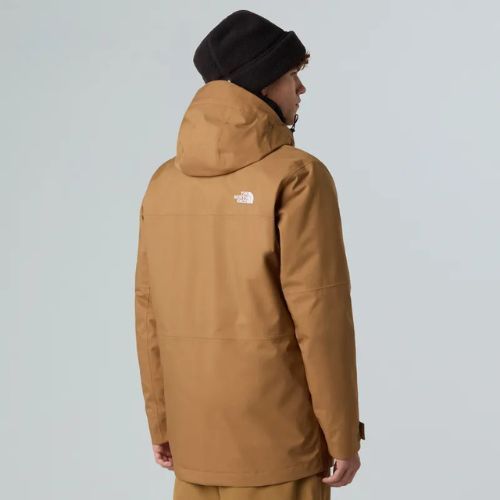 Pánska snowboardová bunda The North Face Fourbarrel Triclimate utility brown/khaki
