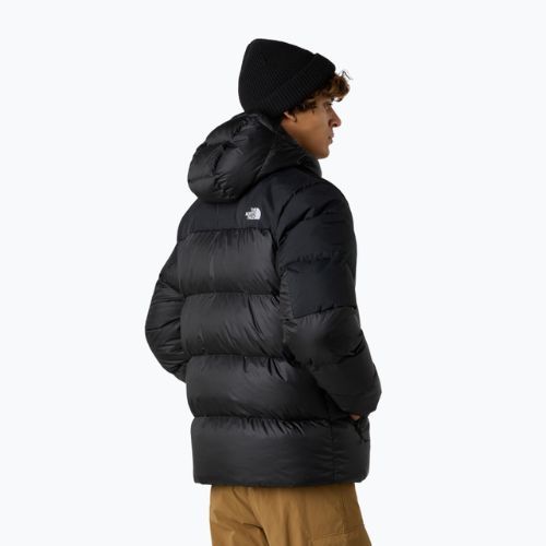 Pánska páperová bunda The North Face Diablo Down 2.0 Hoodie black/black/recycled down