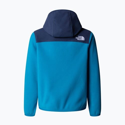 Detská fleecová mikina The North Face Teen Glacier Full Zip Hoodie dusk blue/summit navy