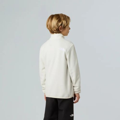Detská fleecová mikina The North Face Teen Glacier 1/4 Zip wine dune
