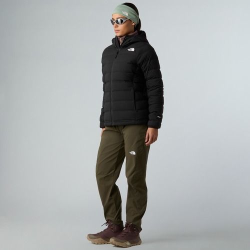 Dámska páperová bunda The North Face Abseil Stretch Down Hoodie black