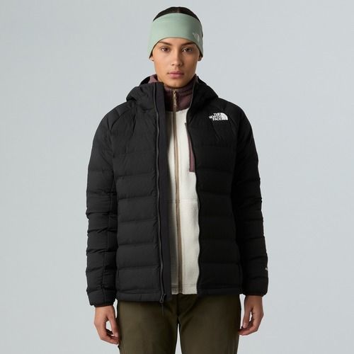 Dámska páperová bunda The North Face Abseil Stretch Down Hoodie black