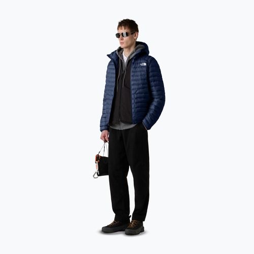 Pánska páperová bunda The North Face Huila Synthetic Hoodie summit navy