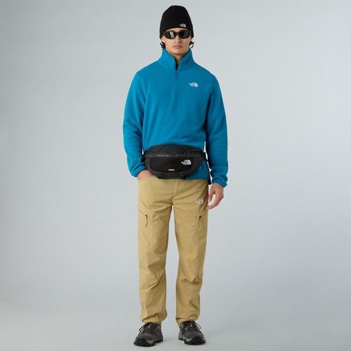 Pánska fleecová mikina The North Face Glacier Fleece 1/4 Zip dusk blue