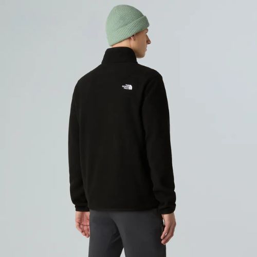 Pánska fleecová mikina The North Face Glacier Fleece 1/4 Zip black