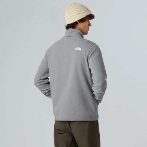 Pánska fleecová mikina The North Face Glacier Fleece mid grey heather